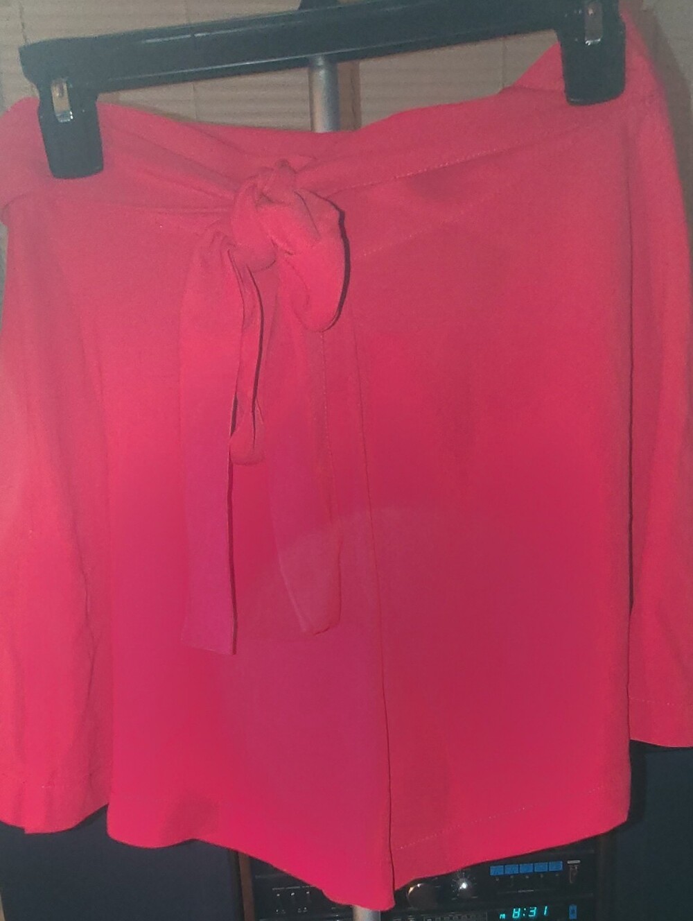 NWT ZARA High-Rise Red Shorts | Size Small